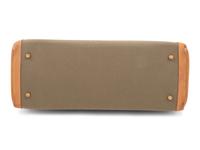 Hermès Leather and Canvas 35cm Kelly Bag, 2007