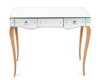 A Mid-Century Modern Mirrored Vanity Table — 20TH CENTURY