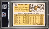 A 1963 Topps Mickey Mantle Baseball Card No. 200 (PSA 4 VG-EX)