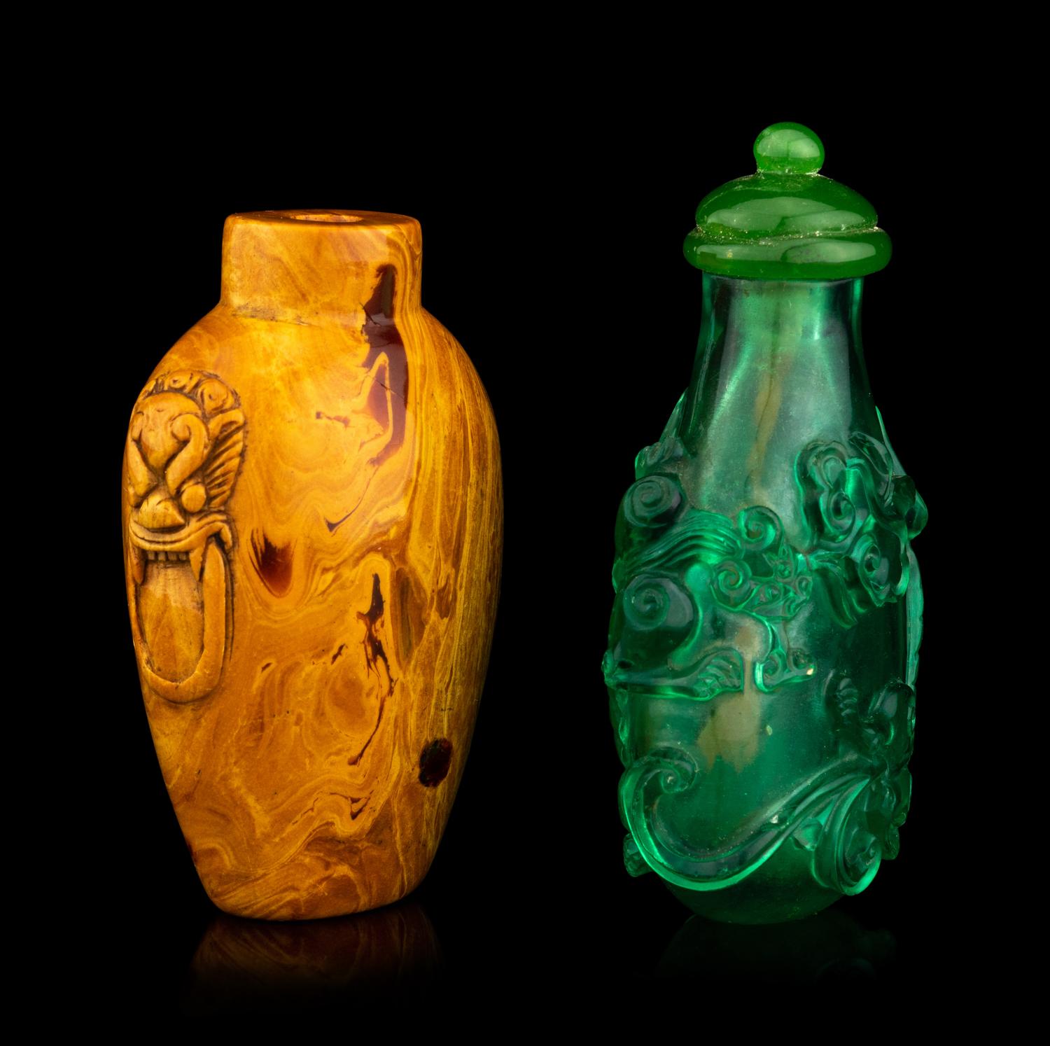 Two Chinese Snuff Bottles