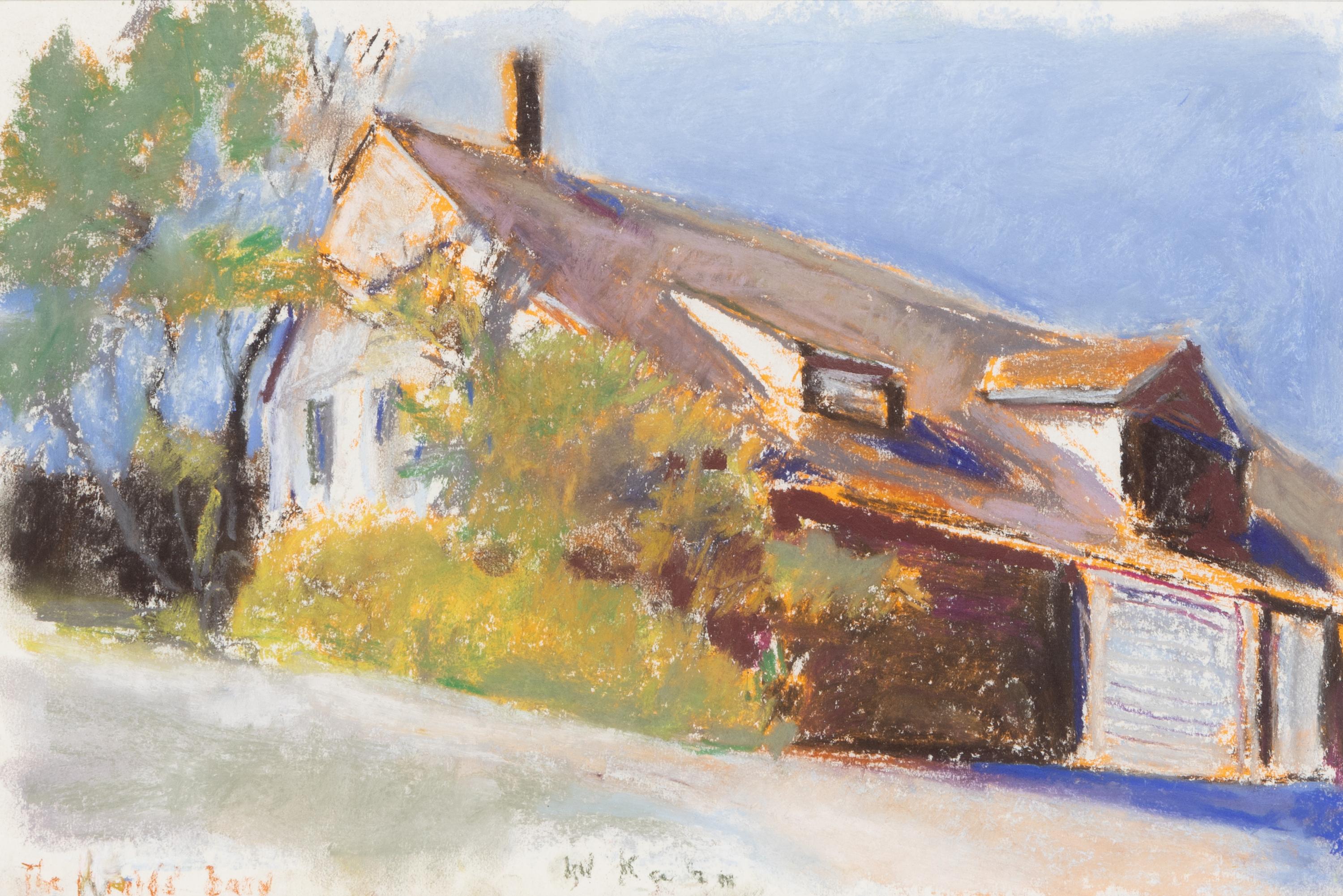 Wolf Kahn (American/German, 1927-2020) — Hornig Barn II , 2006