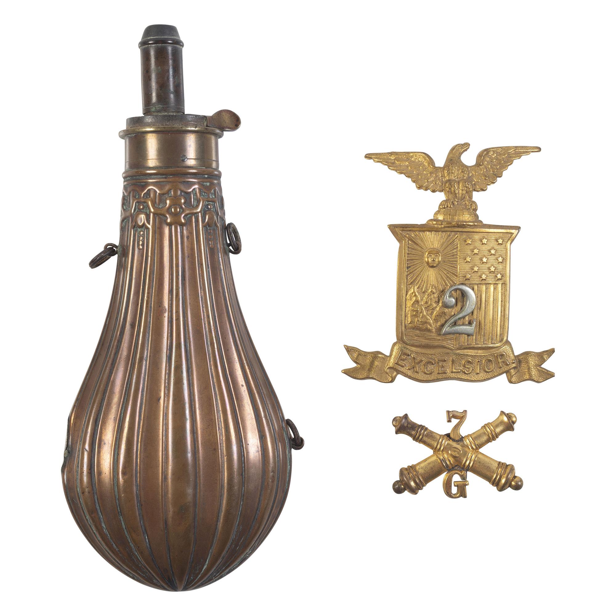 Lot of 3 Pcs. Civil War-era Militaria