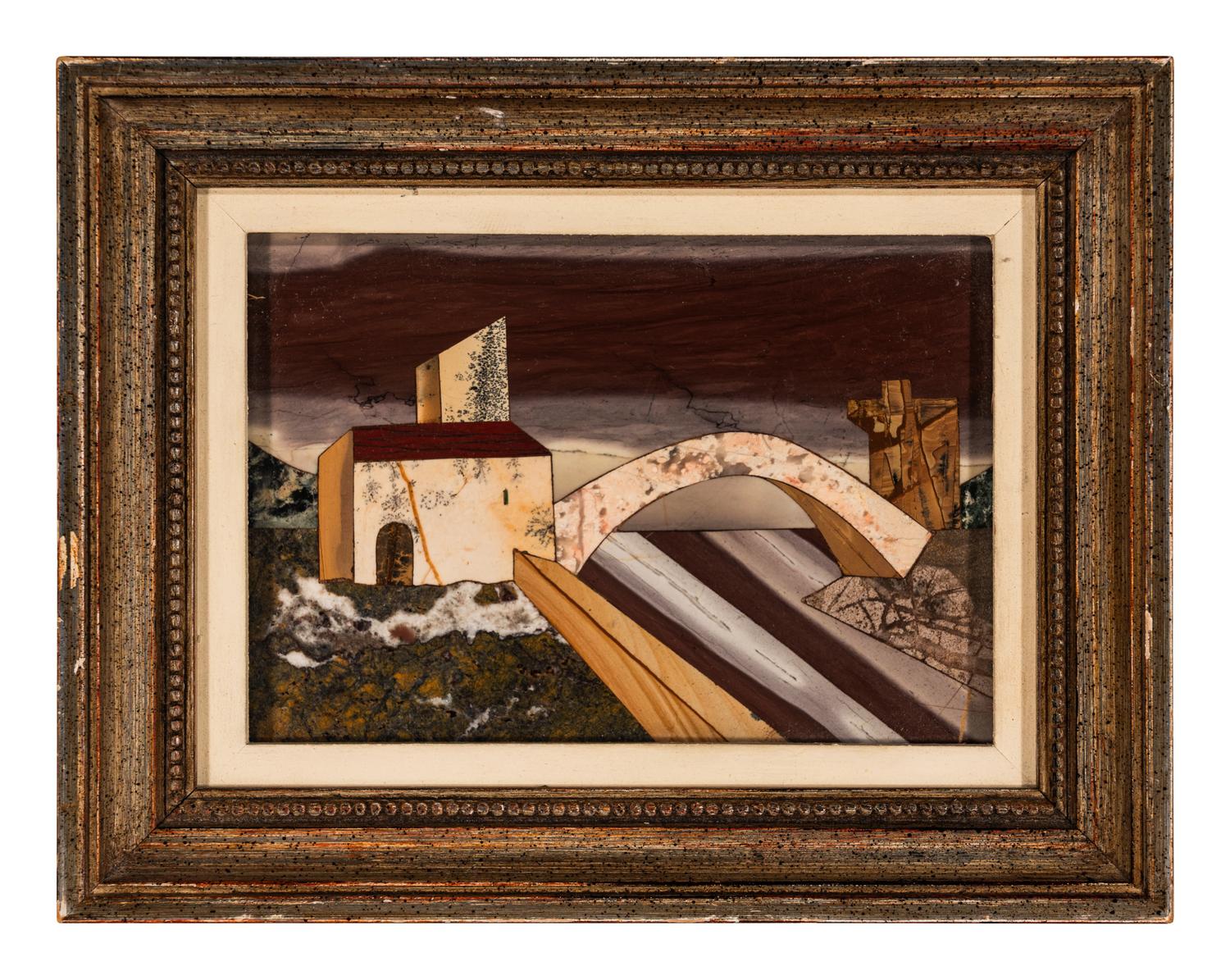 Five Framed Pietra Dura Plaques