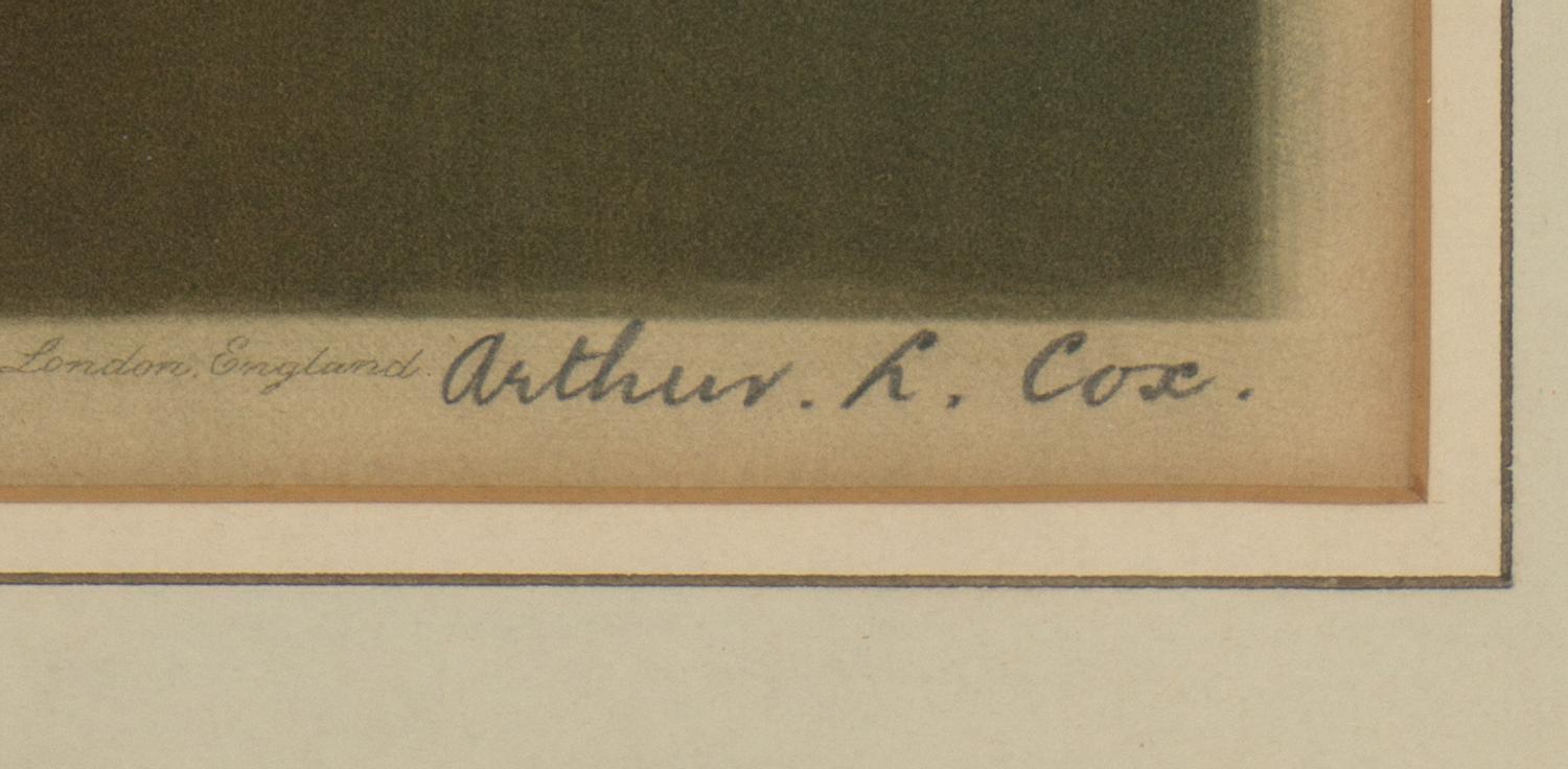 A Pair of English Mezzotints