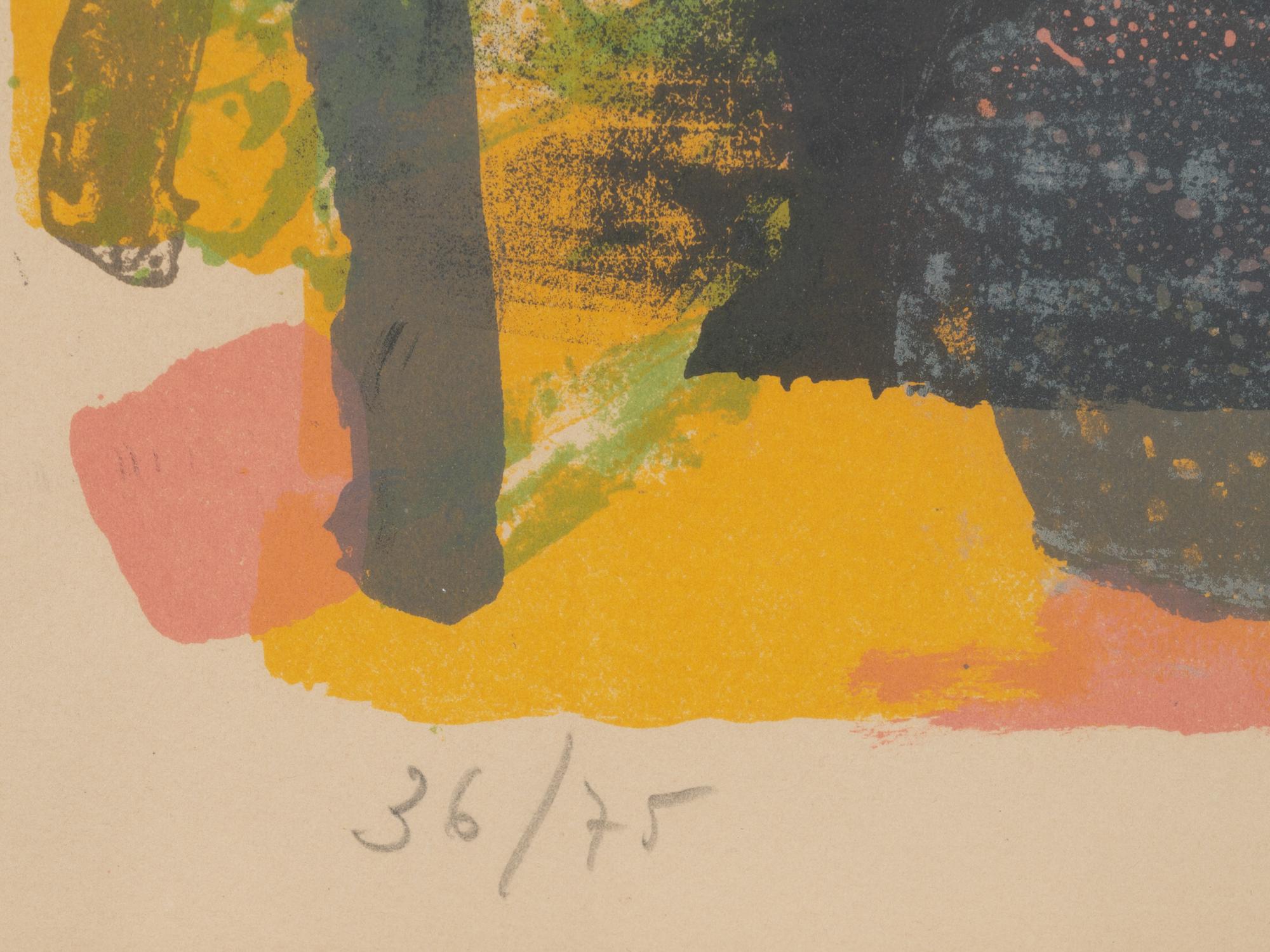 The Forum: Rome , Oiseaux Verts , and Oiseaux Fond Rouge et Rose (a group of three works)