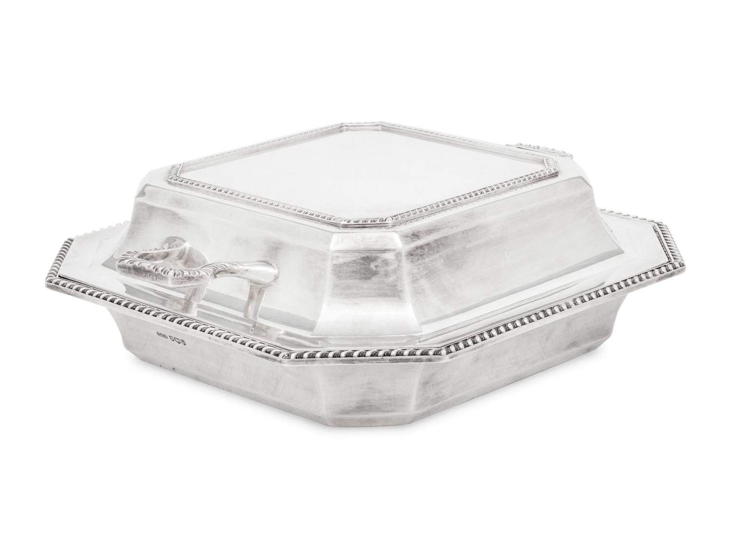 A Tiffany and Co. English Silver Covered Entree Dish