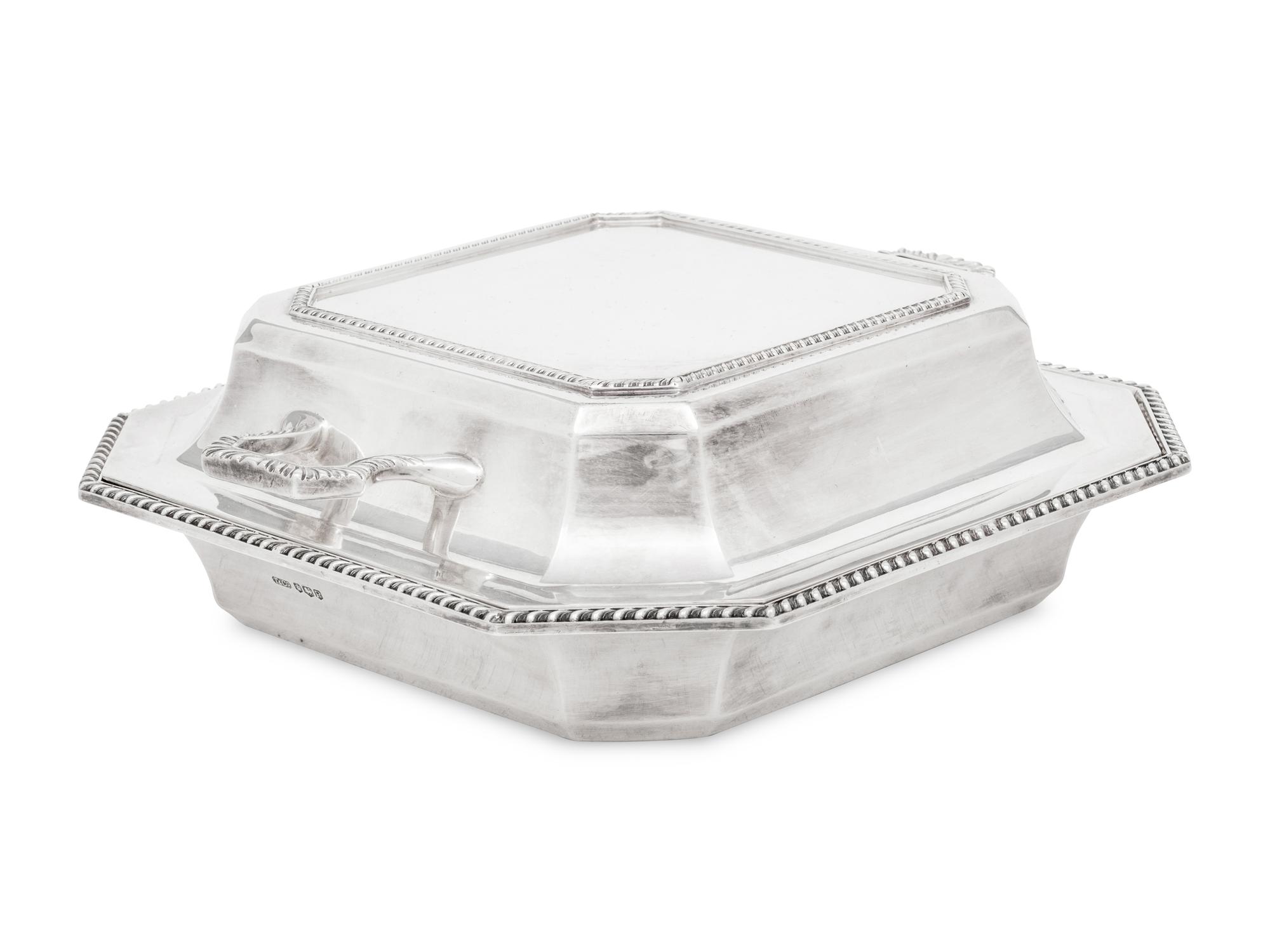 A Tiffany and Co. English Silver Covered Entree Dish
