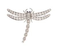 A Platinum, Diamond and Sapphire 'Enchant' Dragonfly Pendant/Brooch, Tiffany & Co., Circa 1996, 7.20 dwts.