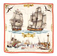 An Hermes Silk Scarf, 35 x 35 inches.