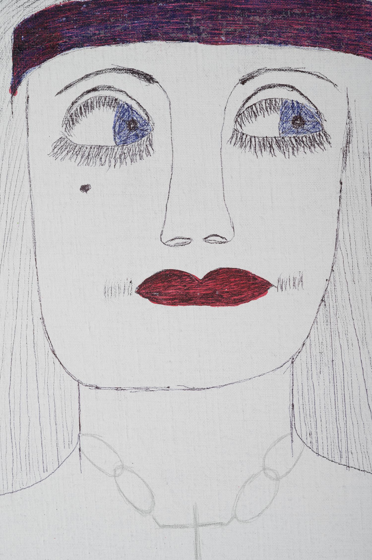 Untitled (Woman with Blue Eyes)