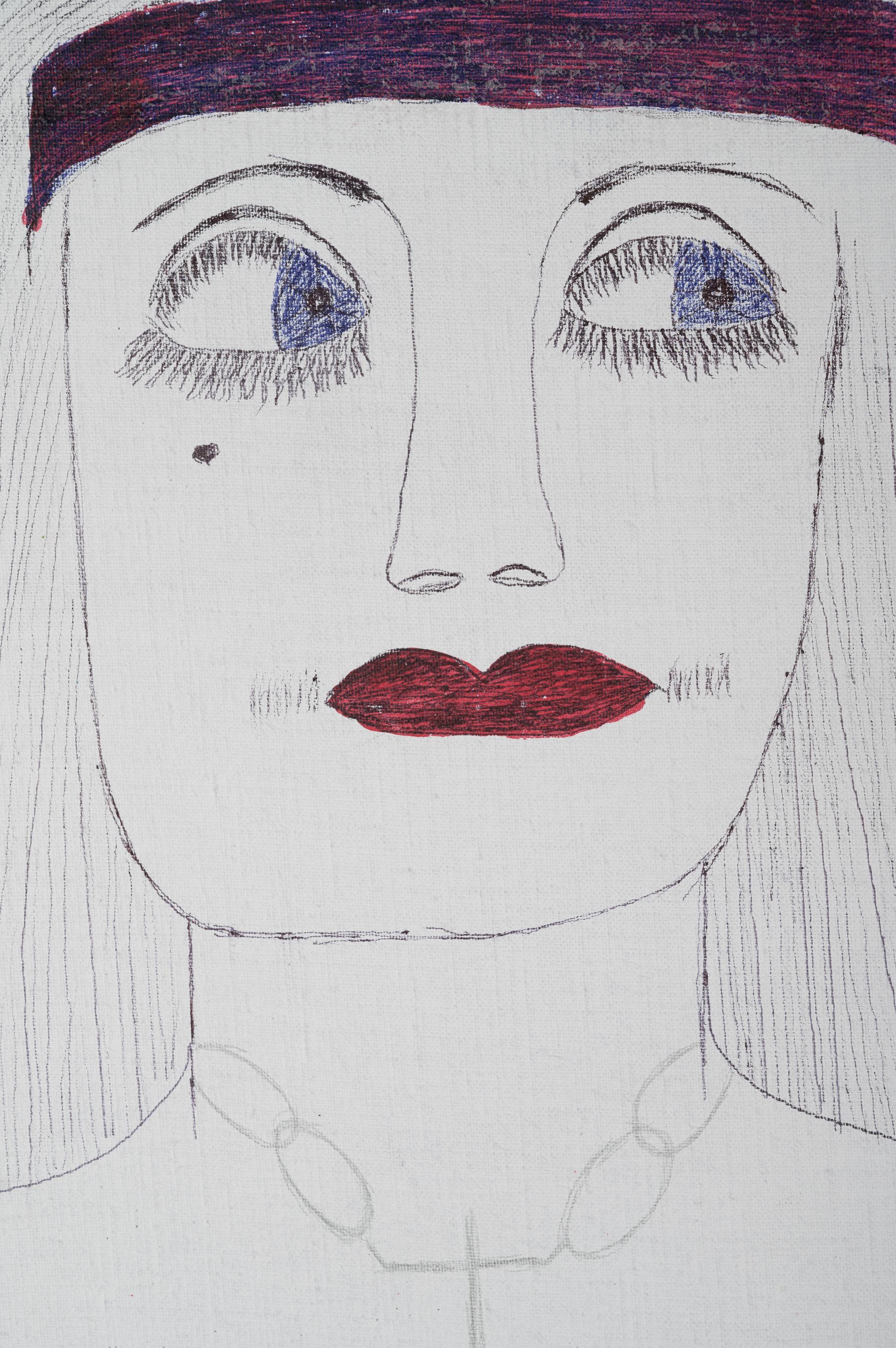 Untitled (Woman with Blue Eyes)