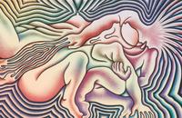 The Creation , Birth Tear/Tear , Birth Trinity , Guided by the Goddess , and Earth Birth (a group of 5 works from The Birth Project ), 1985