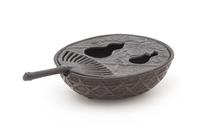 A Bronze Vessel Length 8 1/4 inches.