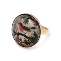 ESSEX CRYSTAL BIRD RING