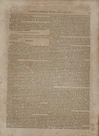 [Monroe Doctrine] One of The Earliest Printings of the Monroe Doctrine