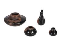 Sgraffito Jar and Miniature Pottery