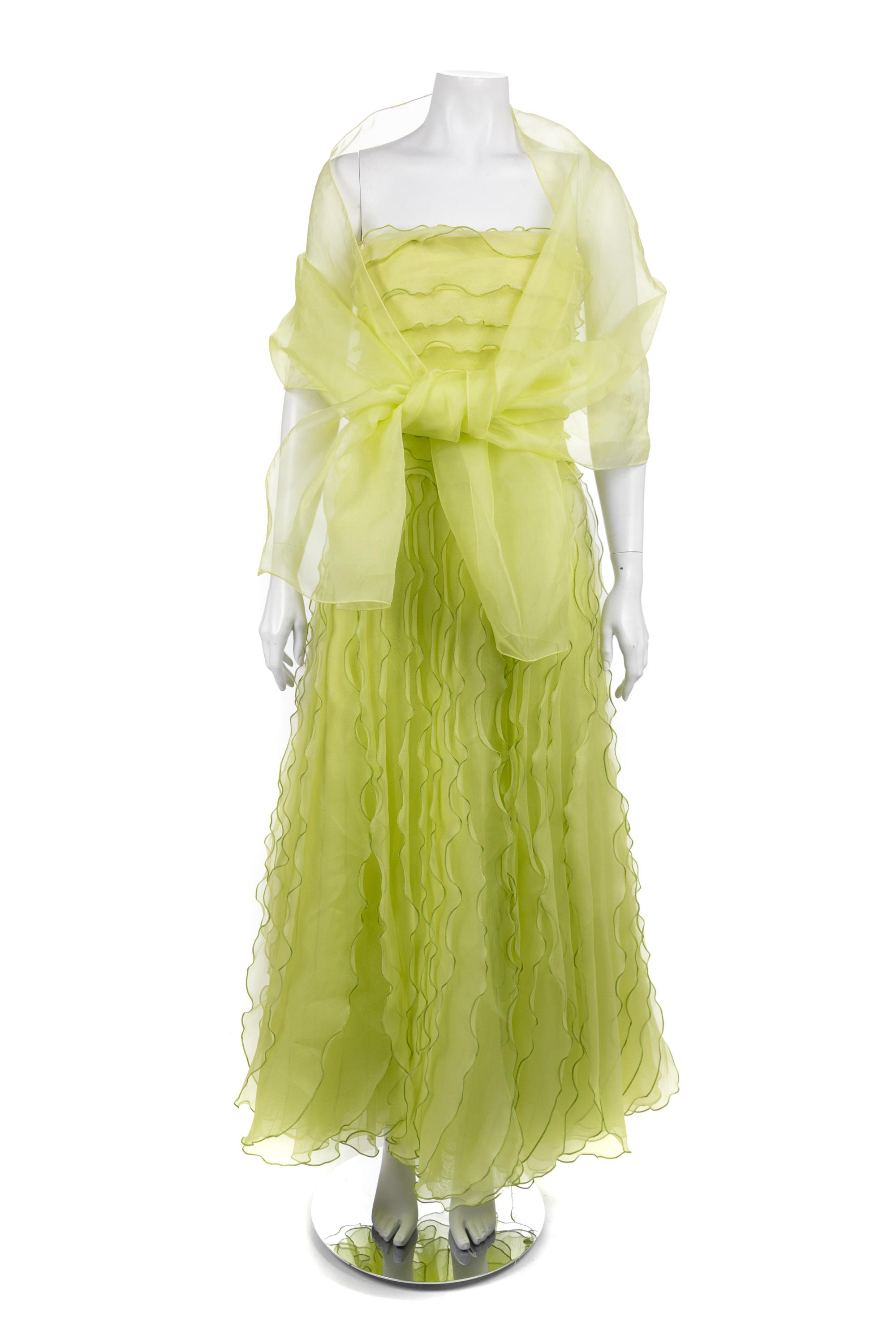 Two Oscar de la Renta Dresses, 1990-2000s
