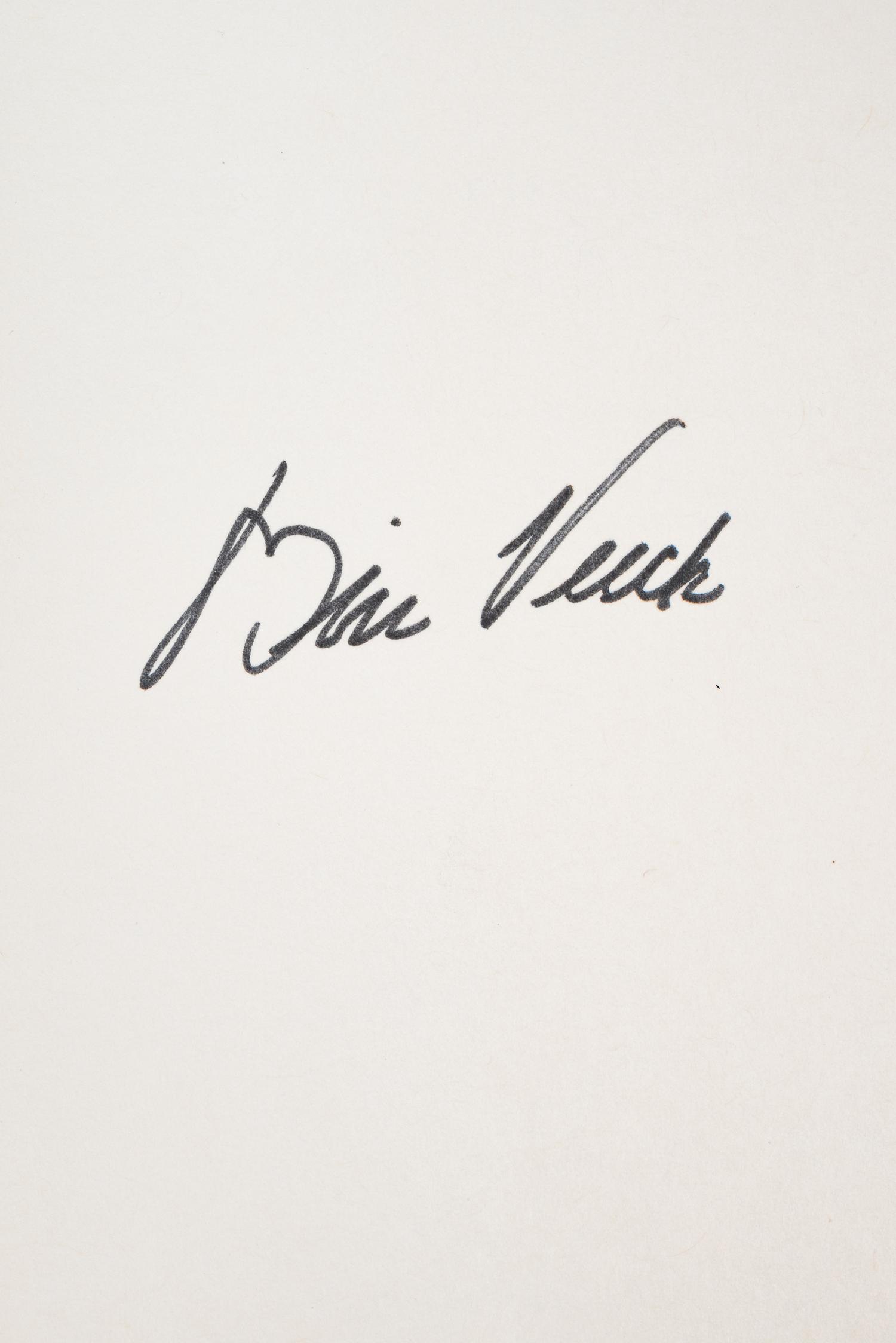 A Group of Hall of Fame Baseball Owner Bill Veeck Signed Autograph Items (BAS Beckett Authentication Services Certified),