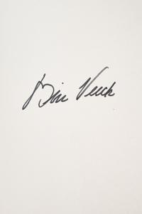 A Group of Hall of Fame Baseball Owner Bill Veeck Signed Autograph Items (BAS Beckett Authentication Services Certified),