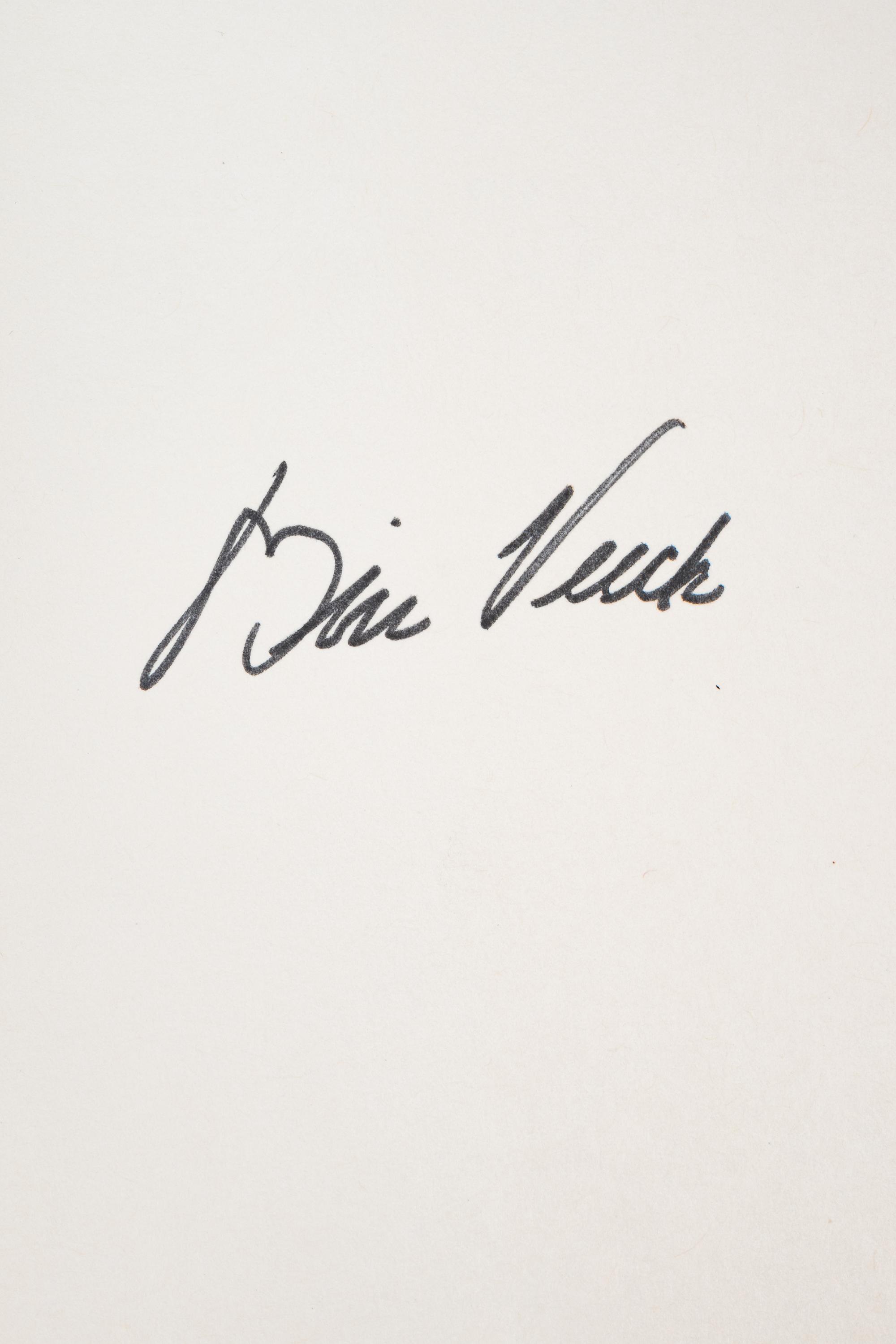 A Group of Hall of Fame Baseball Owner Bill Veeck Signed Autograph Items (BAS Beckett Authentication Services Certified),