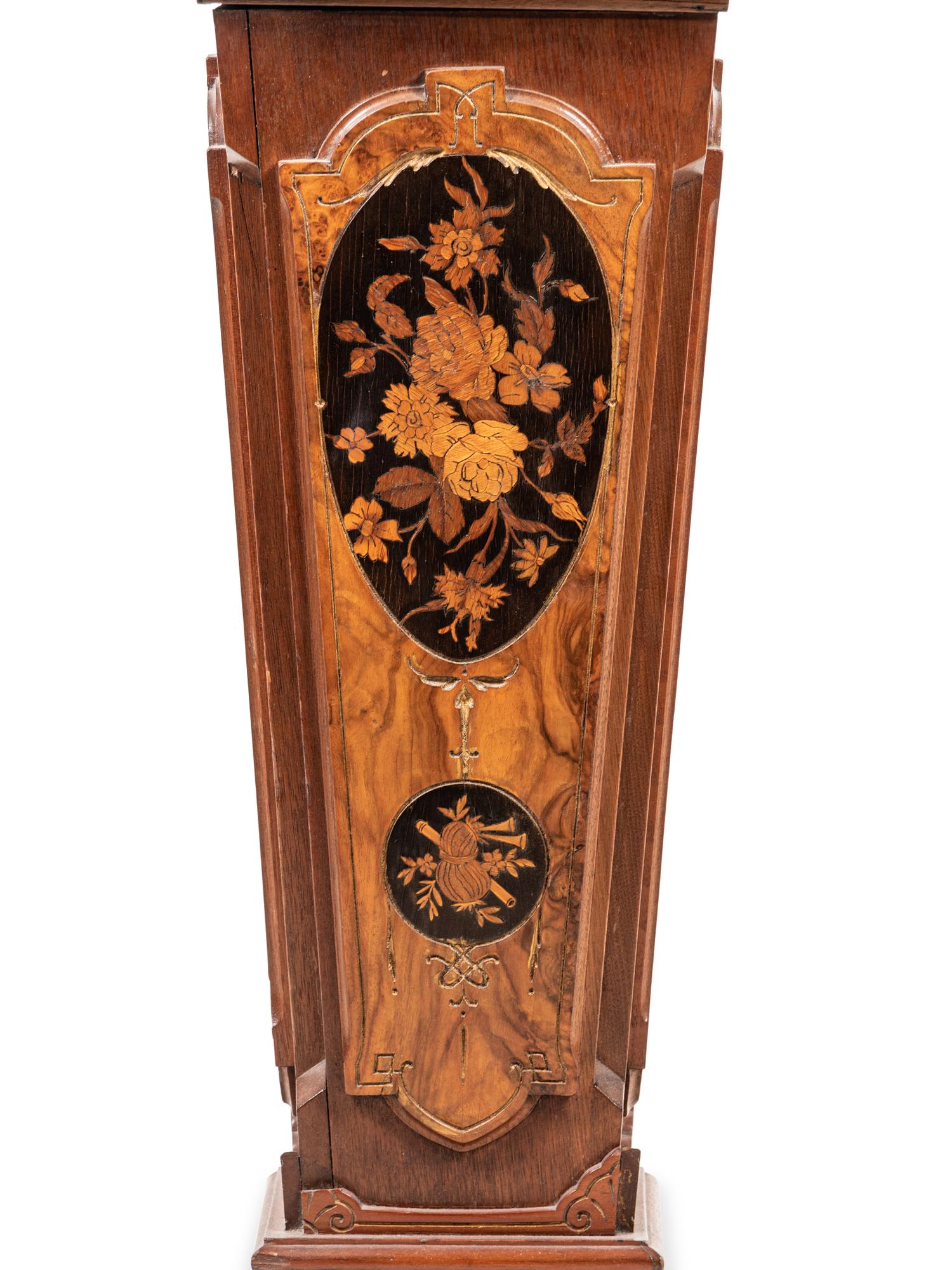 An Italian Marquetry Pedestal