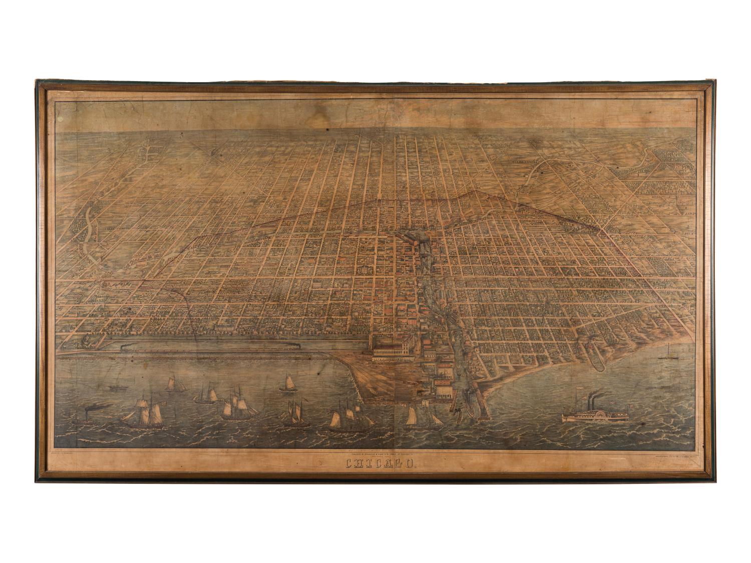 PALMATARY, J[ames] T. Chicago . Cihcago [sic]: Braunhold & Sonne [now Charles Sonne], [1857].
