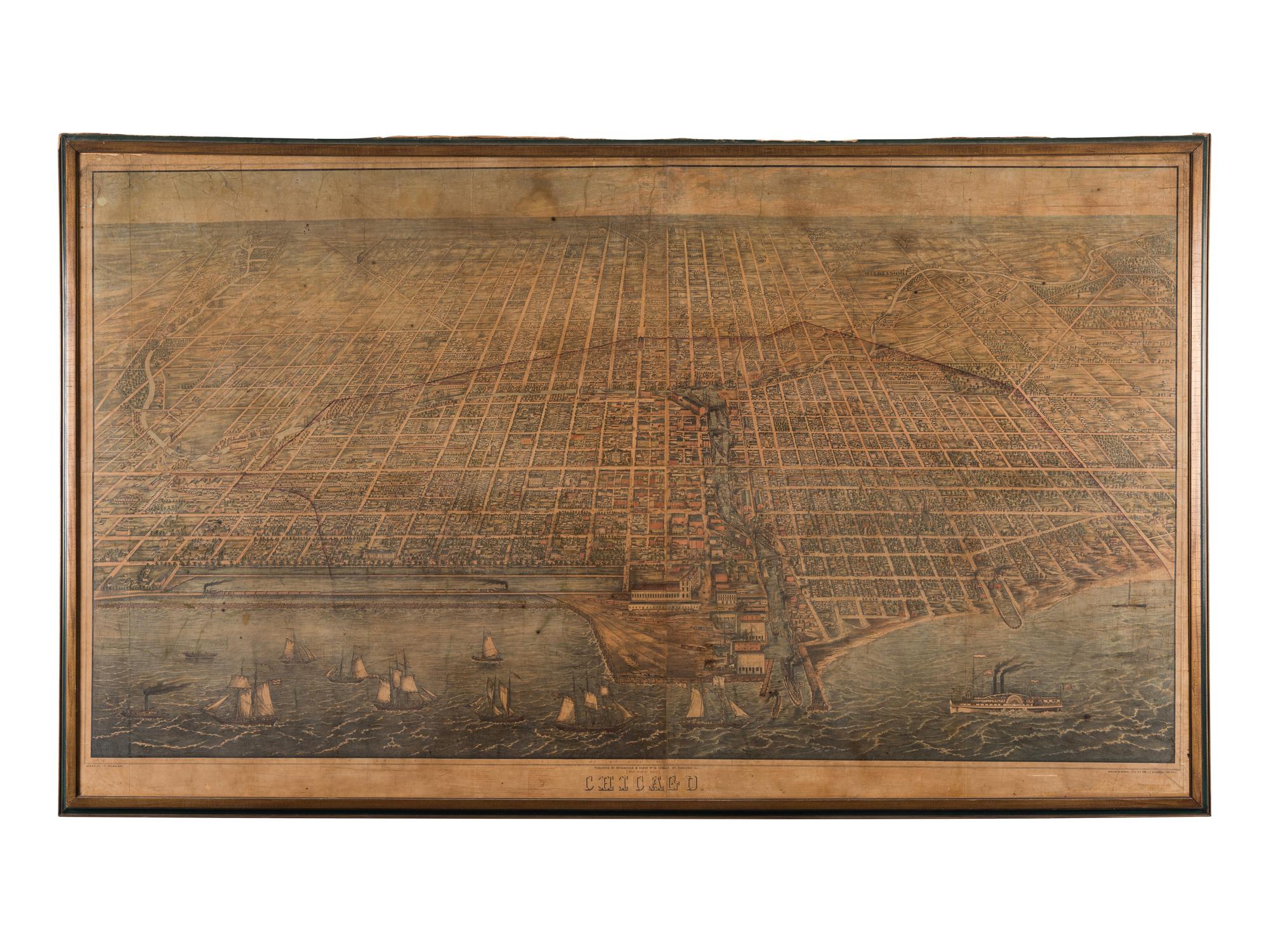 PALMATARY, J[ames] T. Chicago . Cihcago [sic]: Braunhold & Sonne [now Charles Sonne], [1857].