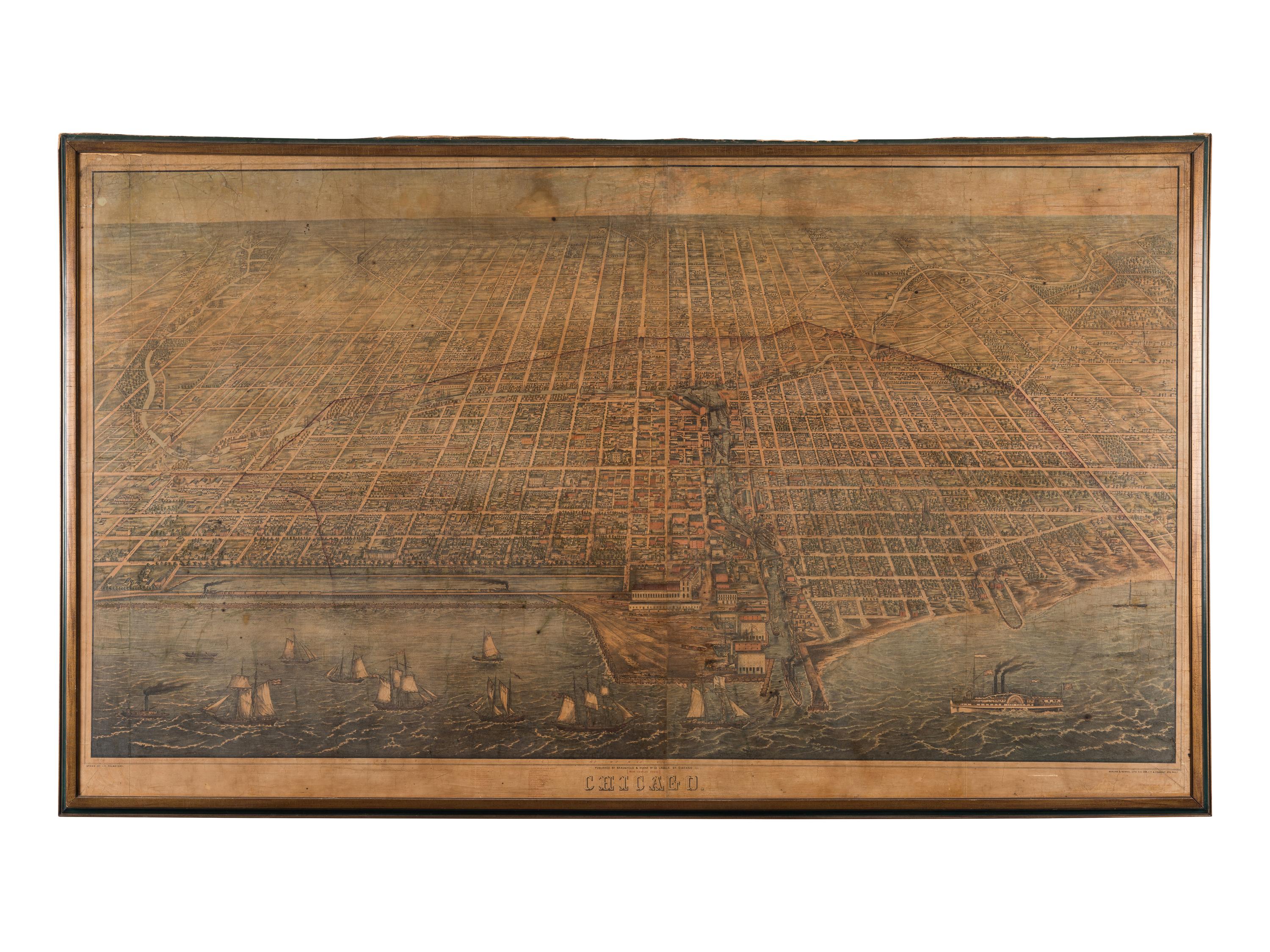 PALMATARY, J[ames] T. Chicago . Cihcago [sic]: Braunhold & Sonne [now Charles Sonne], [1857].