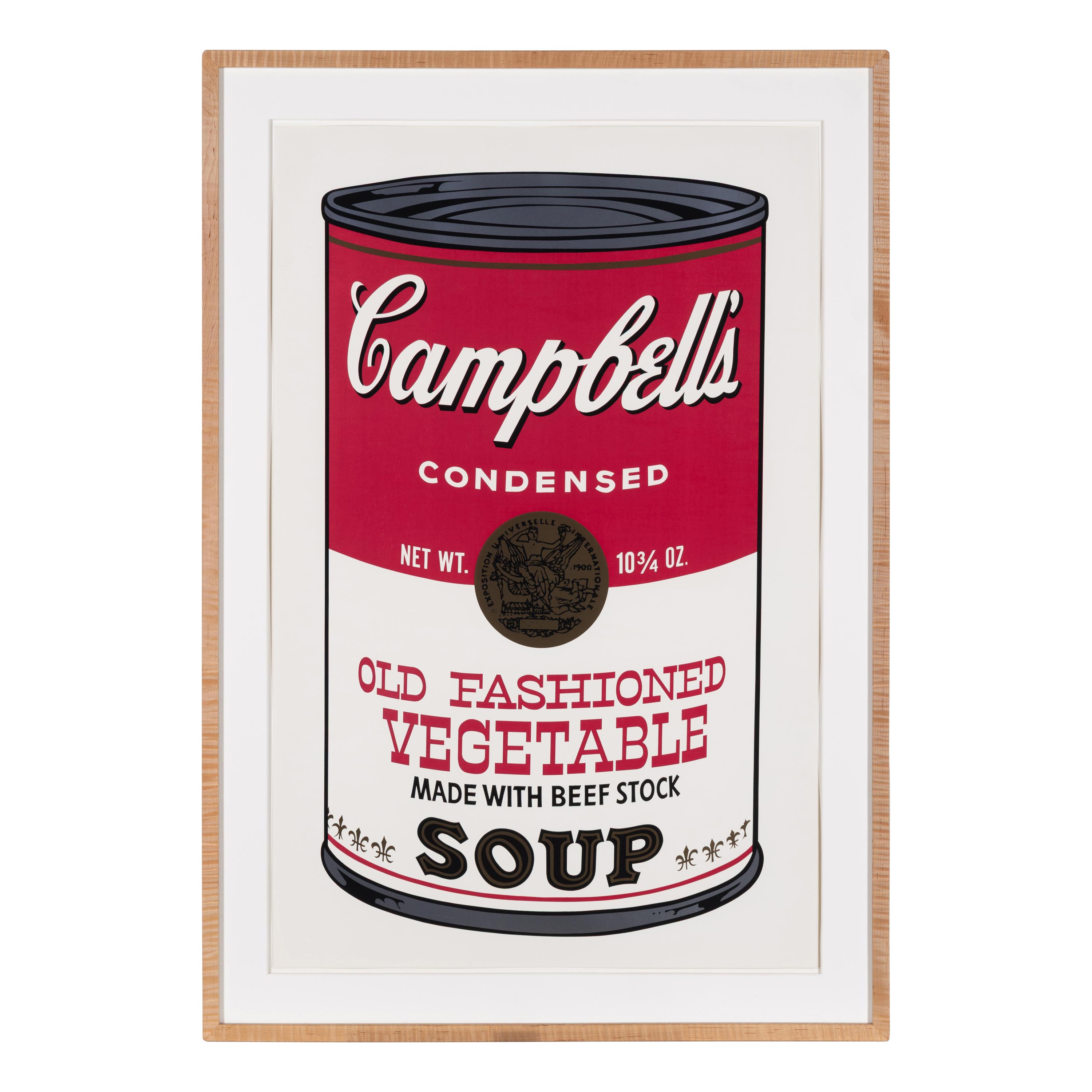 Andy Warhol (American, 1928–1987) — Old Fashioned Vegetable (from Campbell Soup II ), 1969