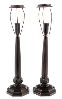 Just Andersen, (Danish, 1884-1943), a pair of table lamps