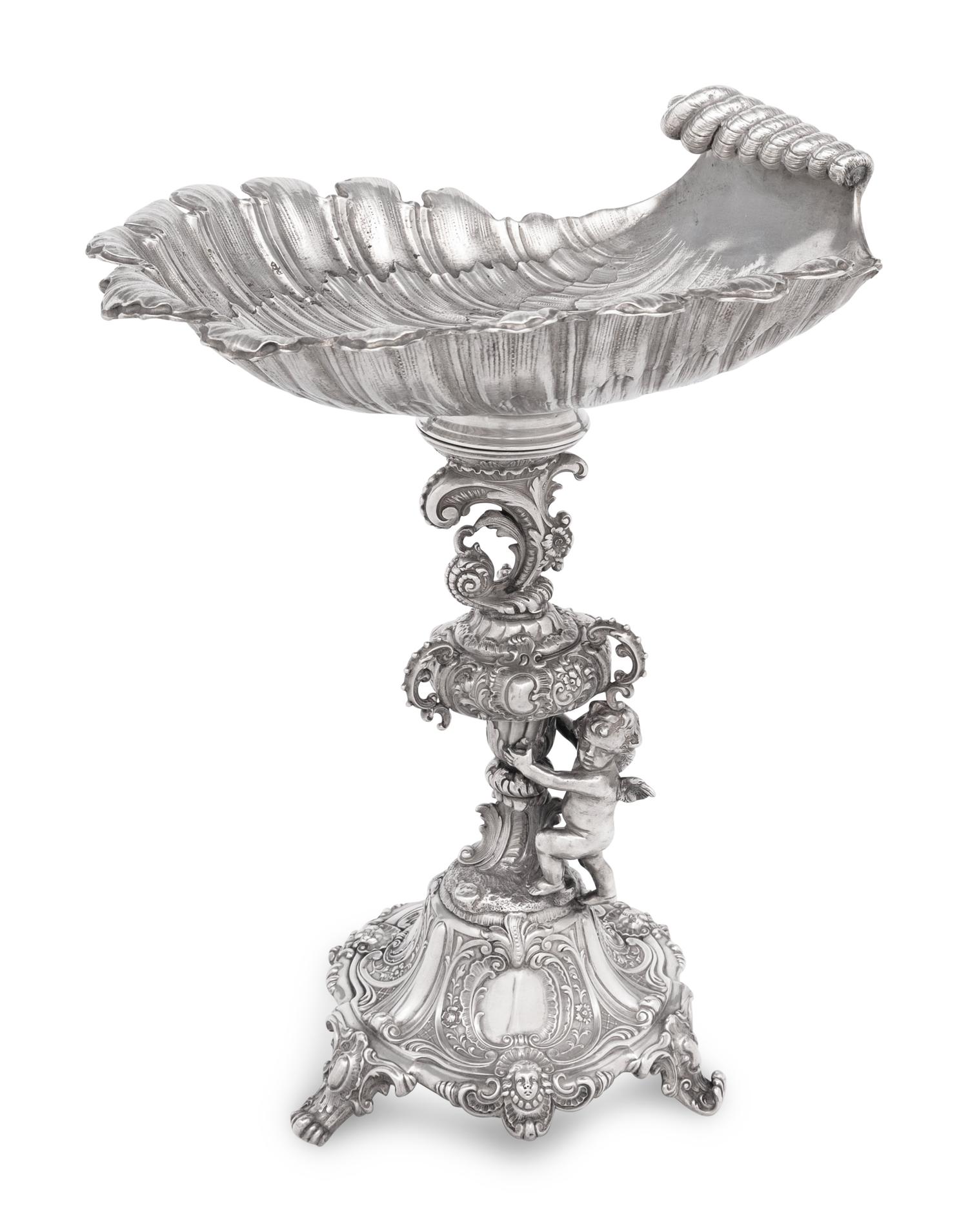 A German Silver Centerpiece Bowl