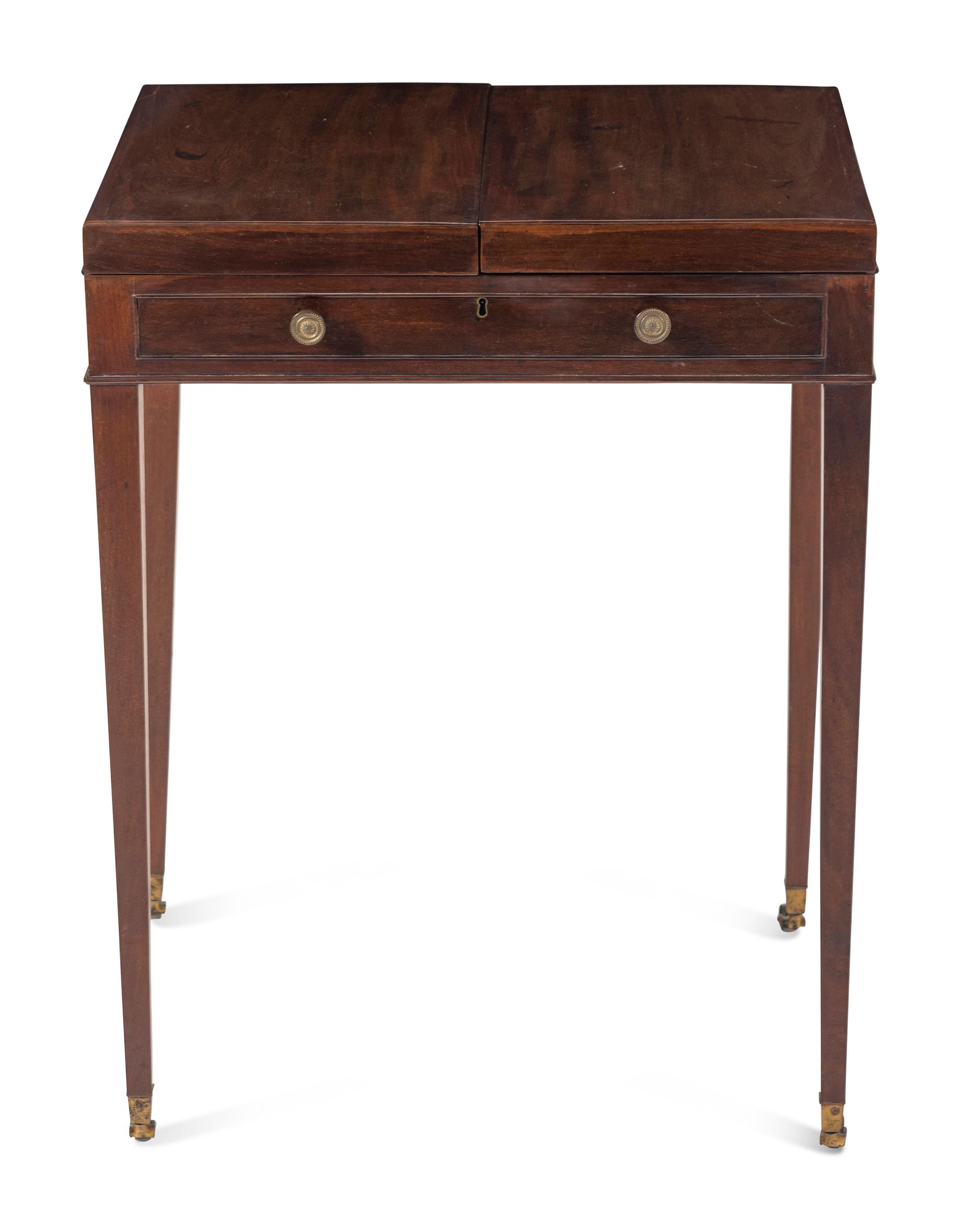 An Edwardian Mahogany Dressing Table