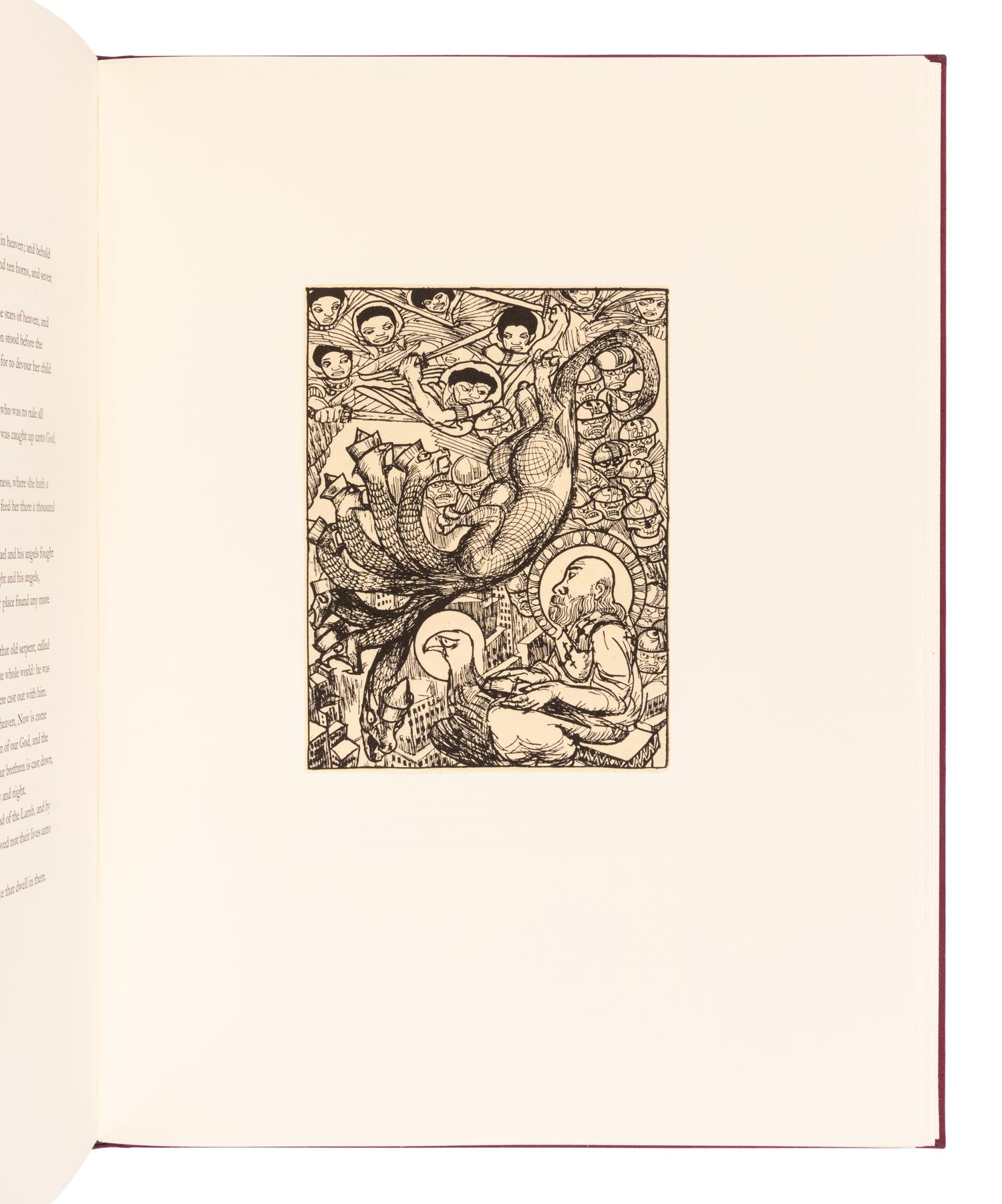 [LIMITED EDITIONS CLUB]. CRITE, Allan Rohan (1910-2007), illustrator. The Revelation of Saint John the Divine . New York: The Limited Editions Club, 1995.