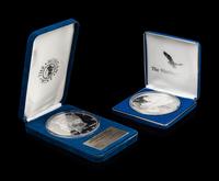 [PRIVATE ISSUE] Two 1/2-Pound Silver Rounds