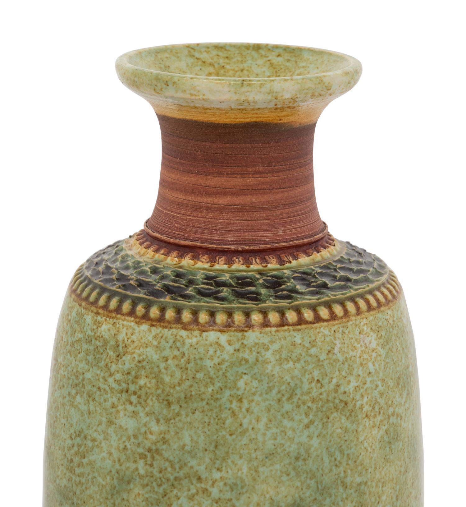 Vase, c. 1960 Klase Höganäs, Sweden