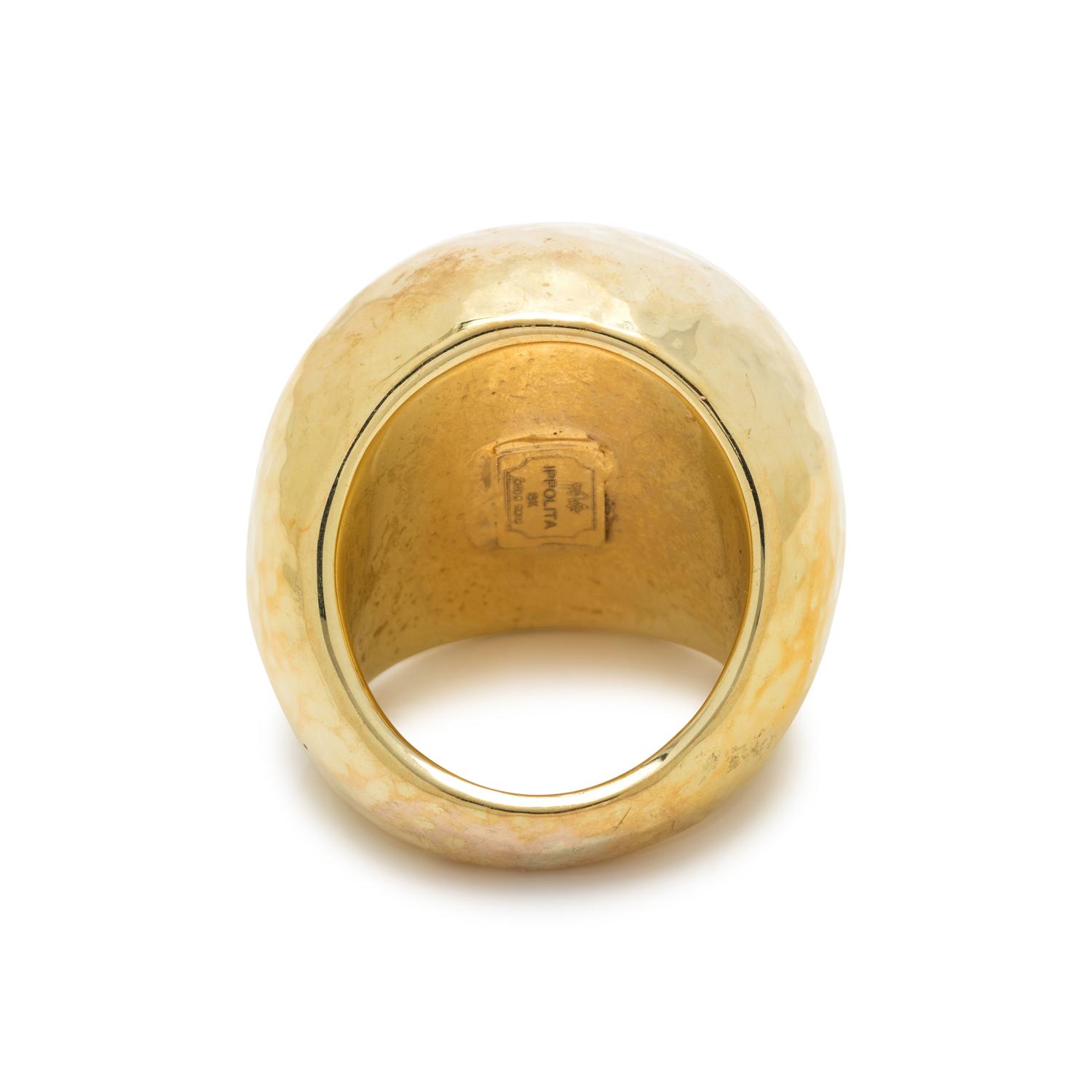 IPPOLITA, YELLOW GOLD RING