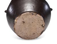 A Rare E. Schrop Lidded Stoneware Pot