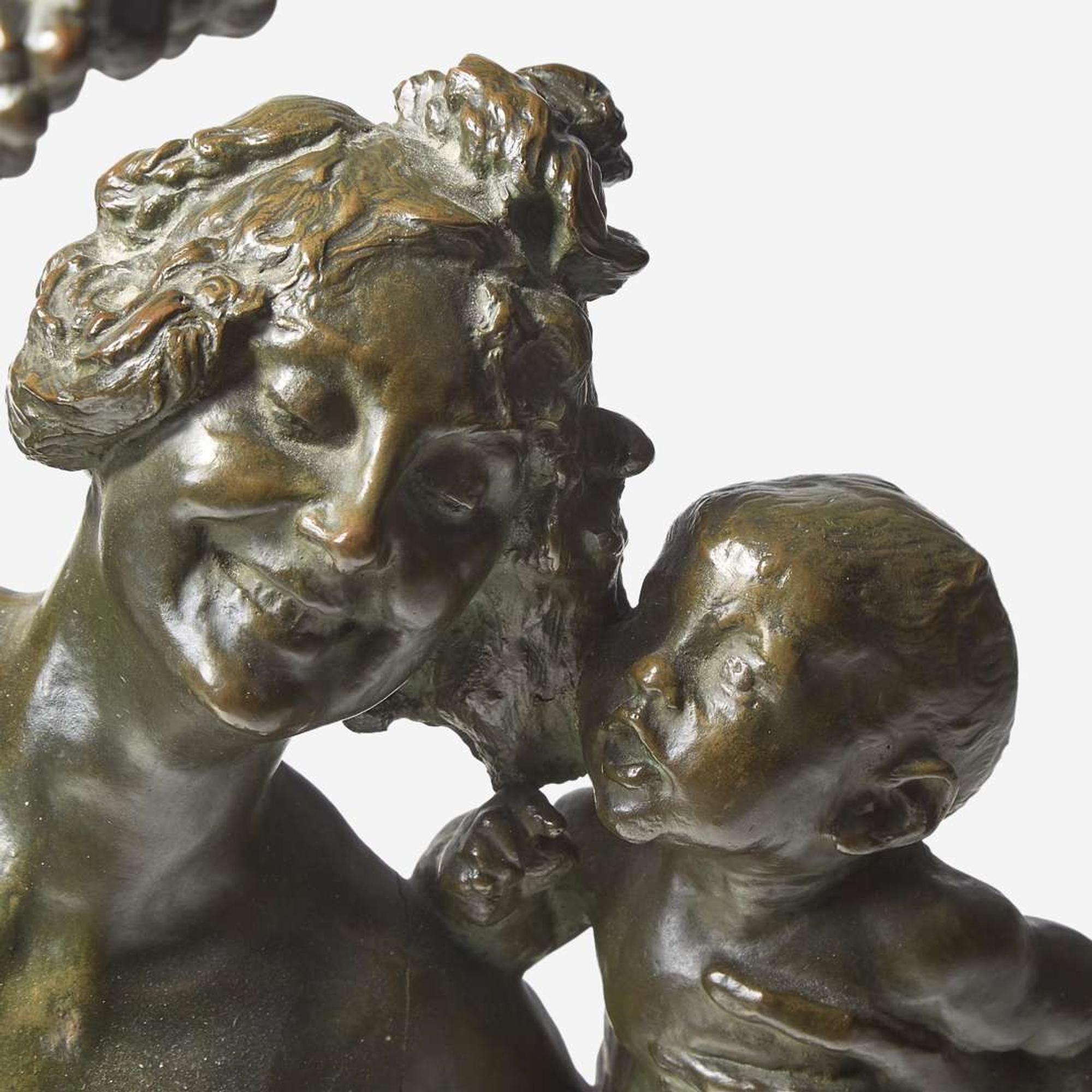 Frederick William MacMonnies (American, 1863–1937) Bacchante and Infant Faun