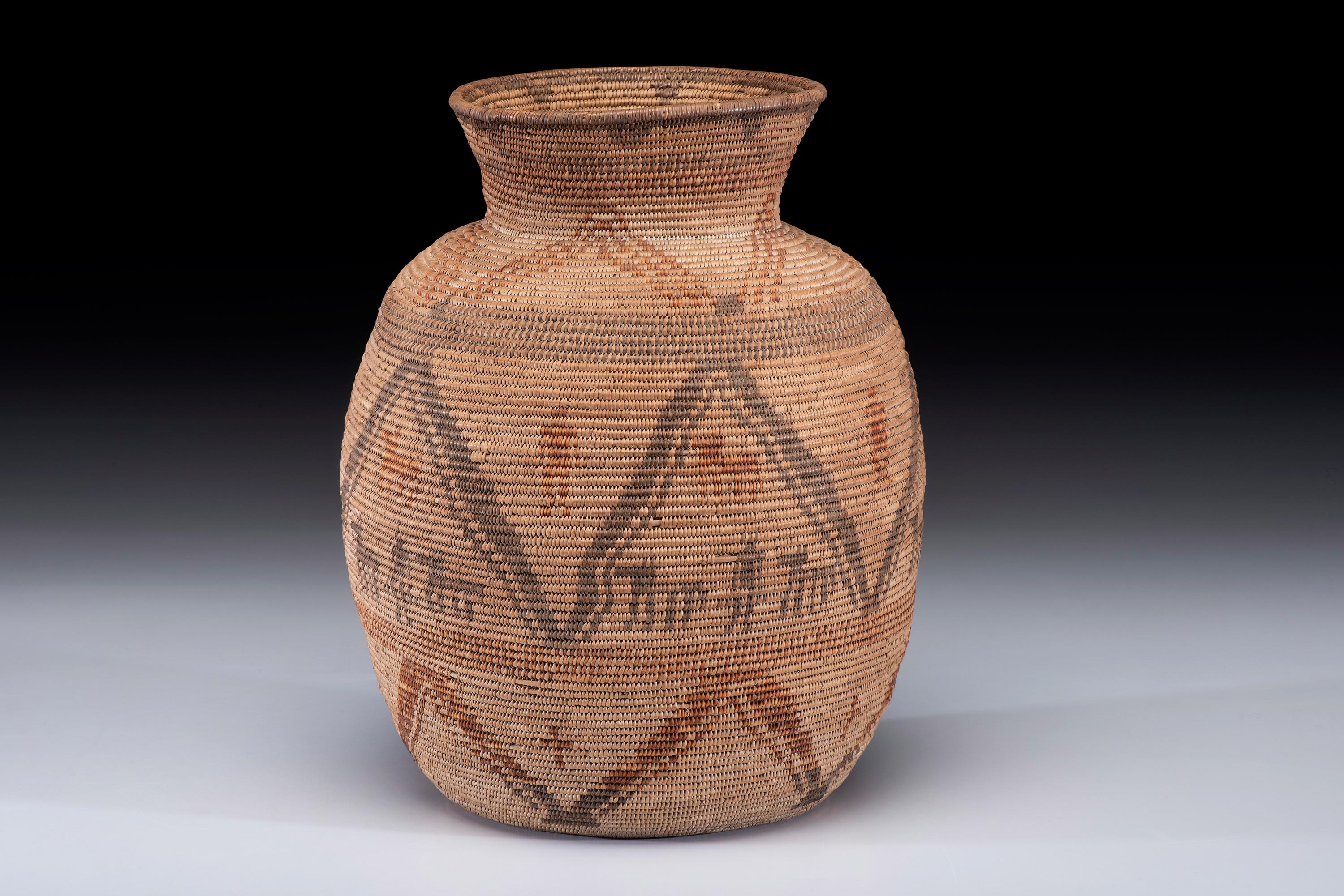 Apache Pictorial Polychrome Basket