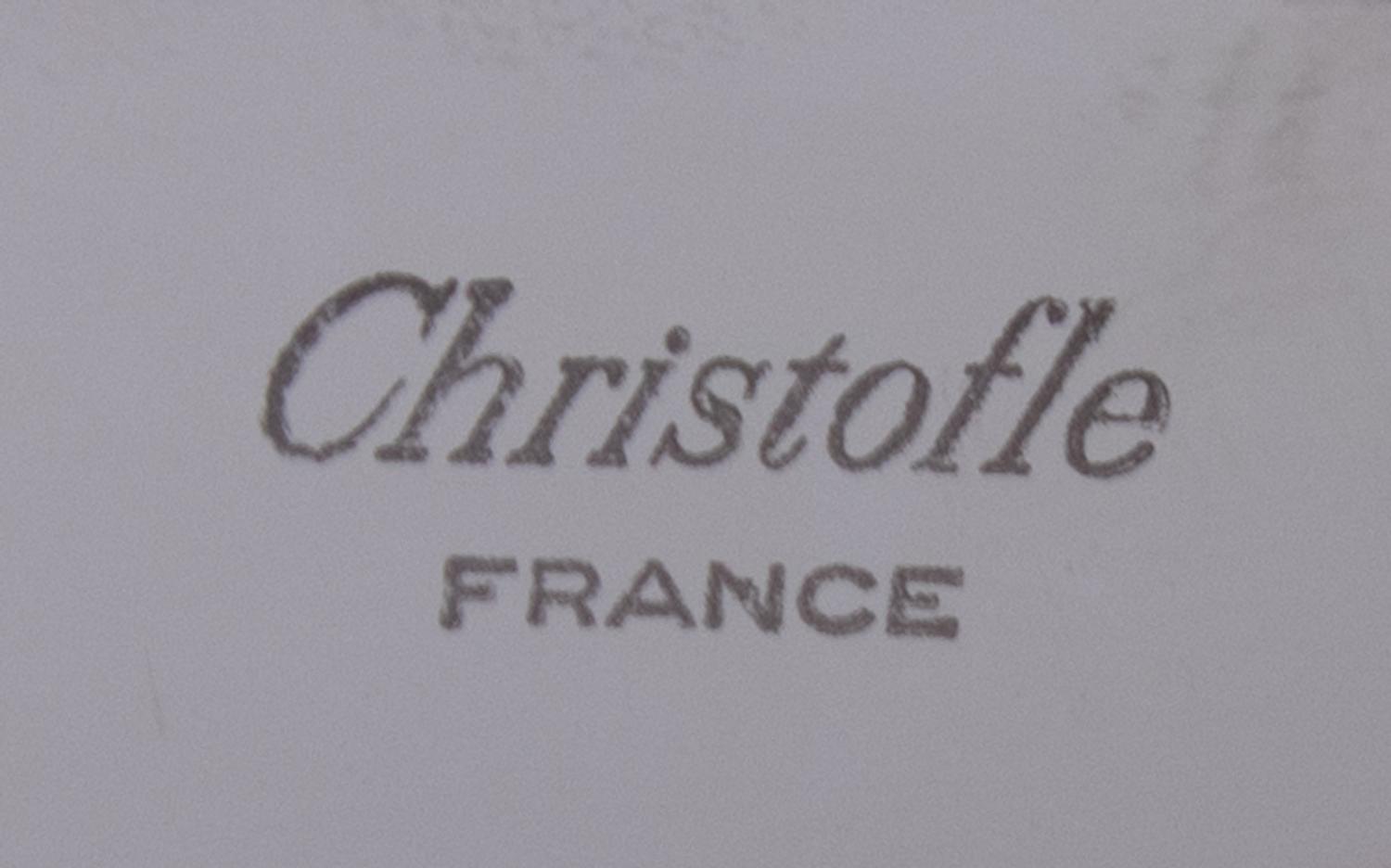 A Christofle Vendom-Arcantia Silver-Plate Flatware Service