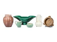 Six Rookwood Pottery Table Articles