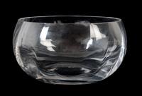 A Wedgwood Lead Glass Bowl Height 5 1/2 x diameter 9 1/2 inches. — 20TH CENTURY