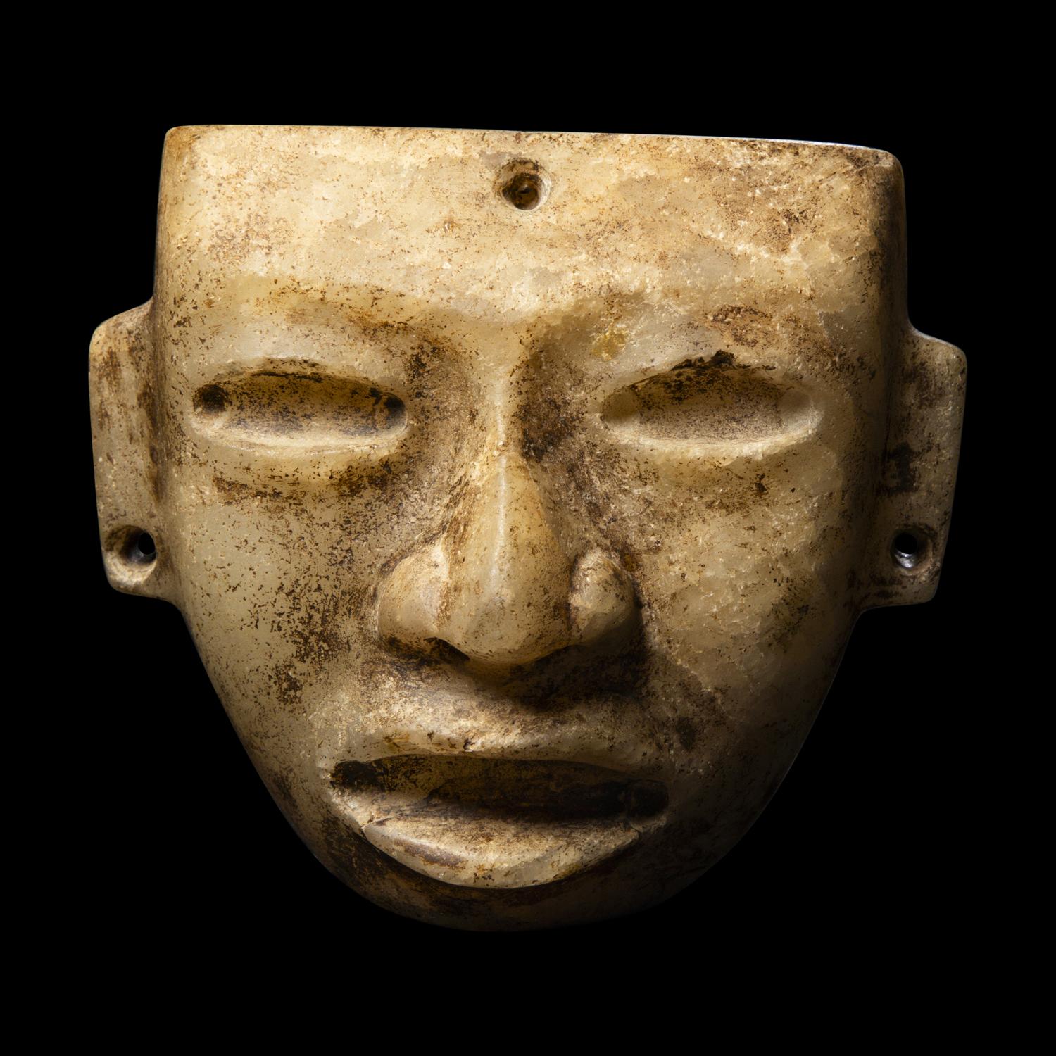 A Teotihuacan Travertine Mask