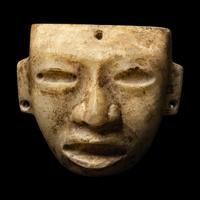 A Teotihuacan Travertine Mask