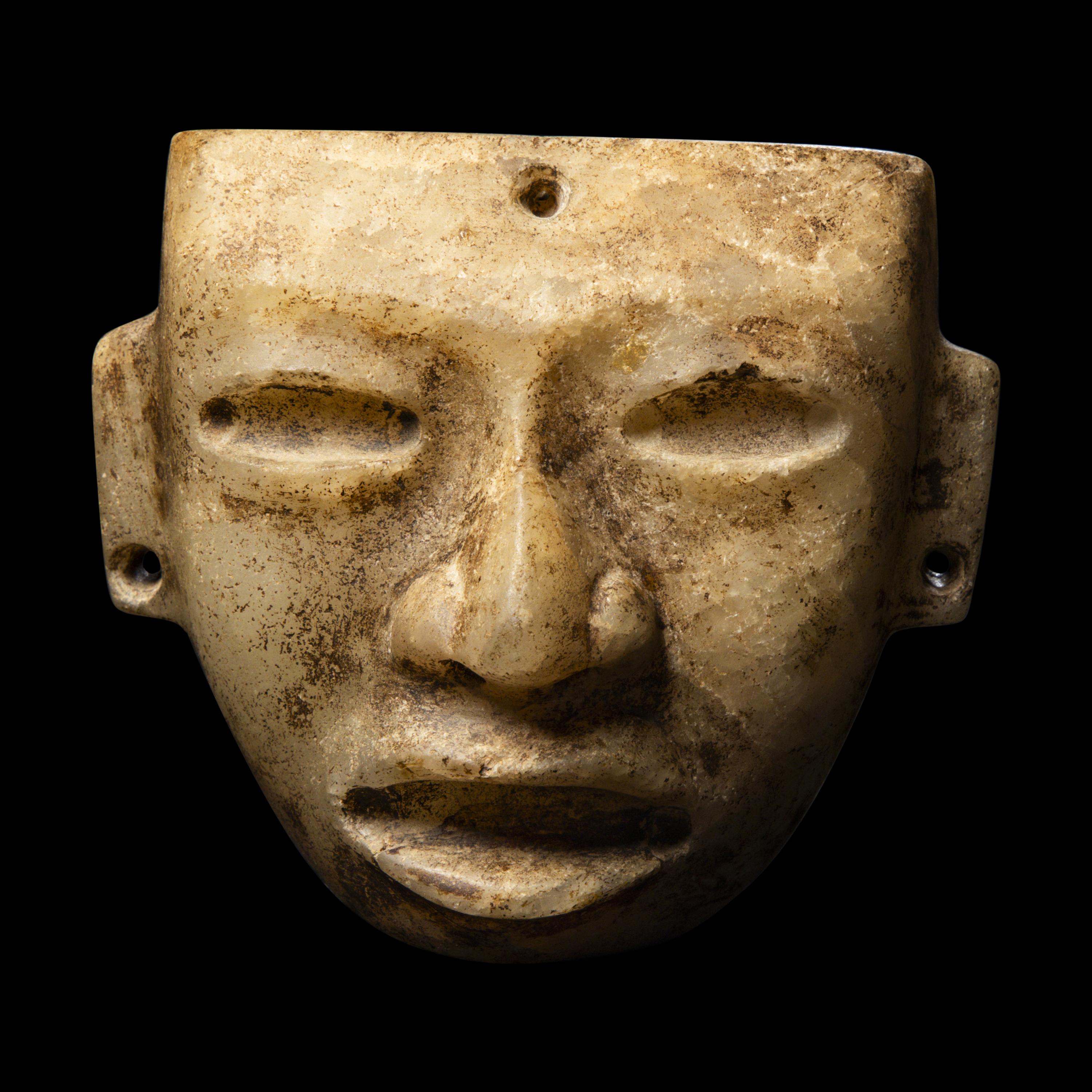 A Teotihuacan Travertine Mask
