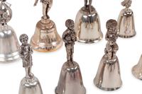 A Collection of Twenty-Four Silver-Plate Bells