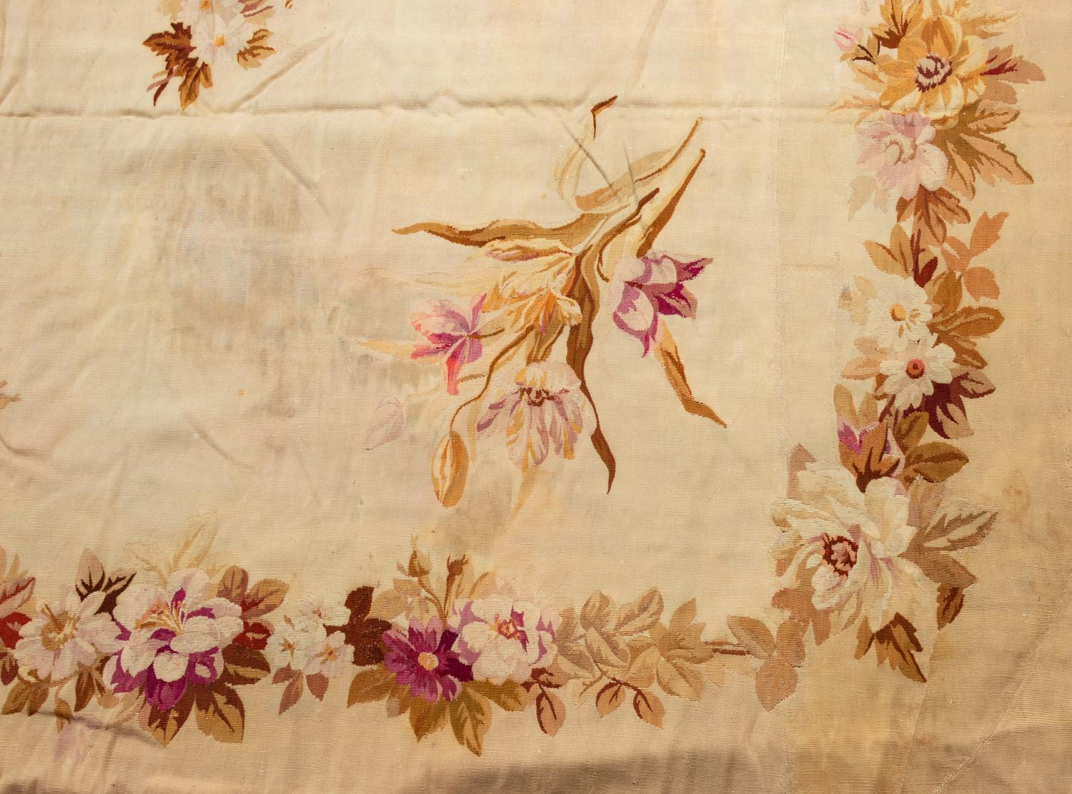 An Aubusson Wool Rug