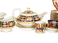 A Set of Twelve Royal Crown Derby Porcelain Plates