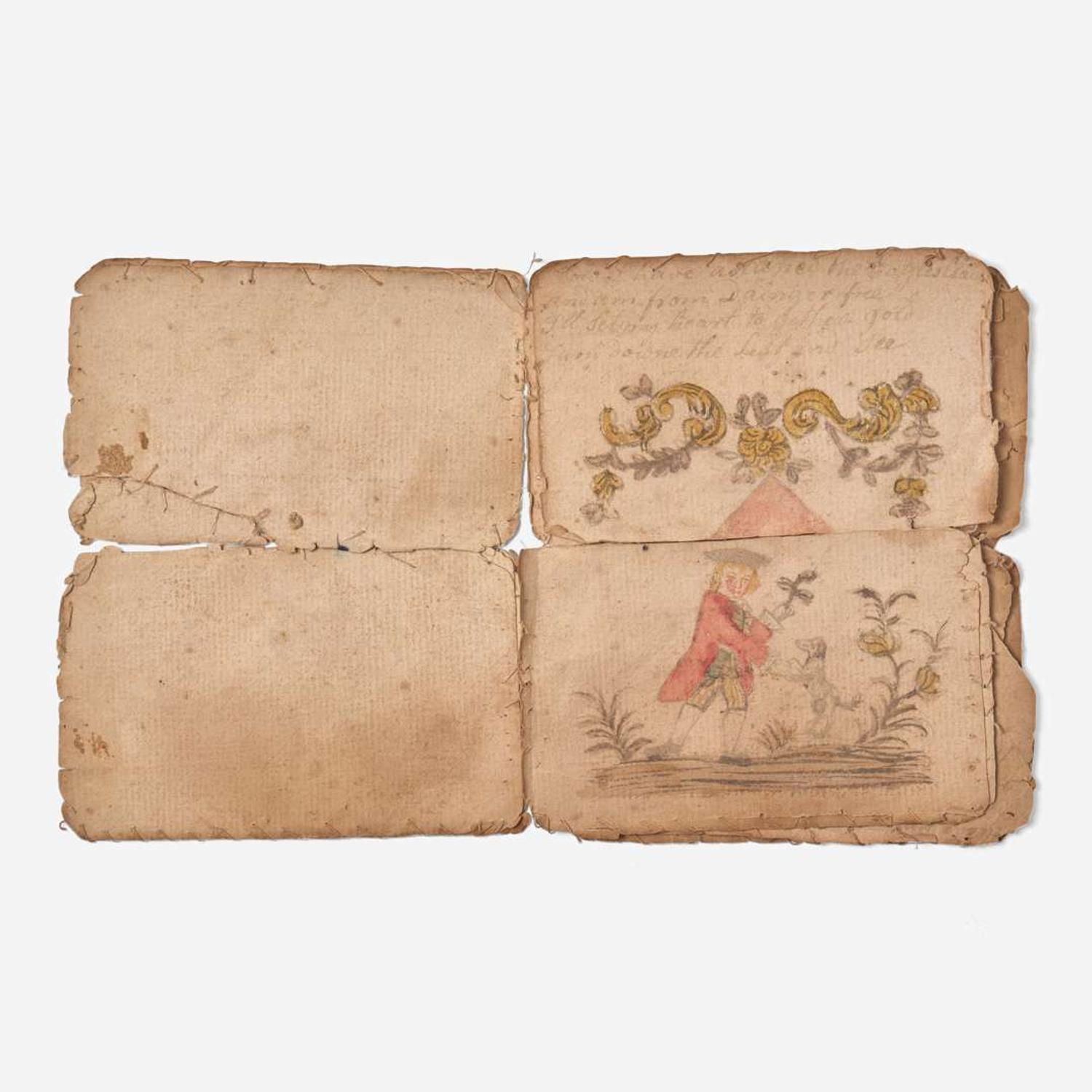 A metamorphosis from the Grubb and Buckley Families Dated "1788"