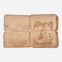 A metamorphosis from the Grubb and Buckley Families Dated "1788"